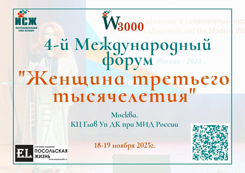 IV Международный форум «Женщина третьего тысячелетия»